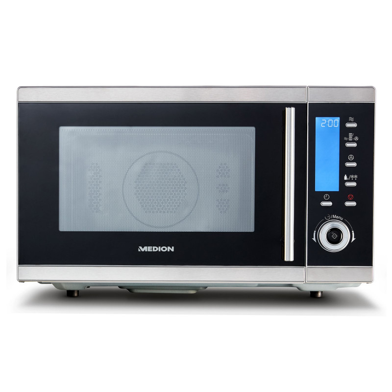 MEDION MD 15501, Mikrowelle (900 Watt, 25 l Garraum-Volumen, Heißluftfunktion)
