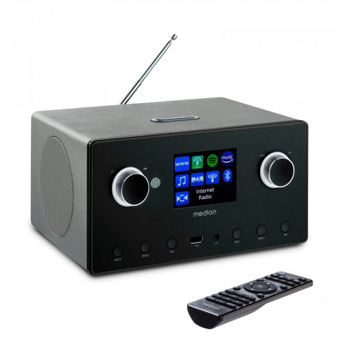 MEDION MD 89295 Internetradio, Analog & Digital, DAB, Bluetooth, titan