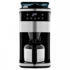 MEDION® Kaffeemaschine mit Mahlwerk MD 19911, 8 Mahlstufen, 1 Liter Wassertank, Thermoskanne, Timer-Funktion, 800 - 1000 Watt