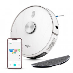 Medion MD 14841 X41 SW+ Saug-Wischroboter mit Lasernavigation und Absaugstation