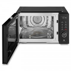 MEDION® LIFE 3 in 1 Mikrowelle MD12031, 900 Watt Mikrowellenleistung, 1000 Watt Grillleistung, 1680 Watt Heißluftfunktion, Sensor-Touch-Türöffnung, 11 Automatikprogramme, 23 L Kapazität, 5 Leistungsstufen, digitaler 95 min. Timer, Auftaufunktion