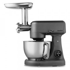MEDION MD 12600 Küchenmaschine titan (Rührschüsselkapazität: 4,6 l, 800 Watt)