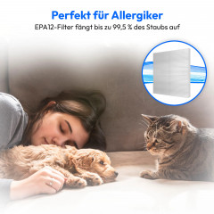 MEDION® LIFE P4000 Beutelloser Zyklon-Staubsauger, 900 W Saugleistung, Staubbehälterkapazität 4,3 L, HEPA 13 Filter, integriertes Zubehör