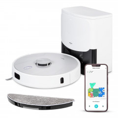 Medion MD120431 X42 SW+ Saug-Wischroboter mit Lasernavigation und Absaugstation