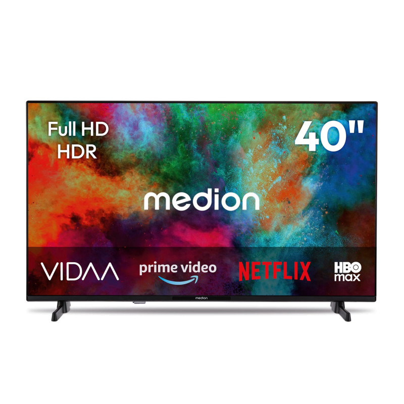 MEDION MD 840101 Fernseher (Flat, 40 Zoll / 100,3 cm, Full-HD, SMART TV)