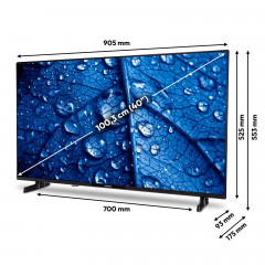 MEDION MD 840101 Fernseher (Flat, 40 Zoll / 100,3 cm, Full-HD, SMART TV)