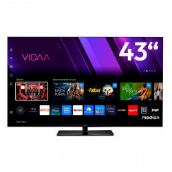 MEDION MD 843300 Smart TV (Flat, 43 Zoll / 108 cm, UHD 4K, SMART TV)