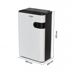 MEDION® Smarter Luftentfeuchter DH30S (MD12044), Steuerung per App, Leistung max. 280W, Volumen Wassertank ca. 5L, 2 Geschwindigkeitsstufen, Touch-Bedienung