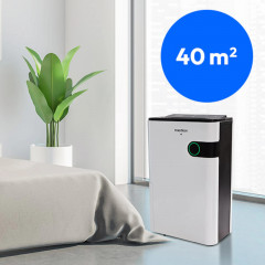 MEDION® Smarter Luftentfeuchter DH30S (MD12044), Steuerung per App, Leistung max. 280W, Volumen Wassertank ca. 5L, 2 Geschwindigkeitsstufen, Touch-Bedienung