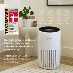 BOSCH Air 4000 Air Purifier Weiß (26 Watt, Raumgröße: 62 m³)