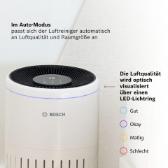 BOSCH Air 4000 Air Purifier Weiß (26 Watt, Raumgröße: 62 m³)