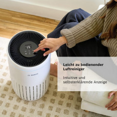 BOSCH Air 4000 Air Purifier Weiß (26 Watt, Raumgröße: 62 m³)