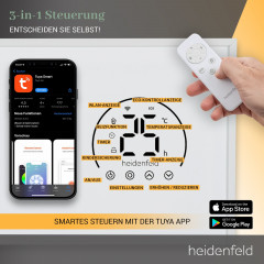 HEIDENFELD HF-HP140 Infrarotheizung (500 Watt)