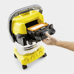 KÄRCHER WD 5 Control S 25/5/22 Nass-/Trockensauger, Gelb
