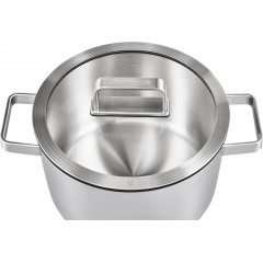 Hanseatic Topf-Set »PREMIUM« Set, Kochtopf 1x 16 cm / 2x 20 cm / 1x 24 cm, Stielkasserolle 16 cm, 9 Stk. tlg. Edelstahl