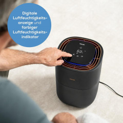 BEURER LB 300 PLUS Luftbefeuchter Schwarz (26 Watt, Raumgröße: 45 m³)
