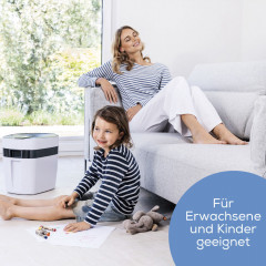 BEURER Kombigerät Luftbefeuchter und -reiniger »Maremed MK500 Meeresklimagerät, mit Filter und Salz« für 50 qm Räume Simuliert Meeresklima für Zuhause, mit ergiebiger Luftbefeuchtung