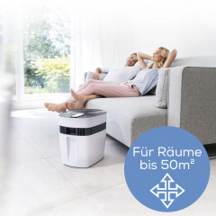 BEURER Kombigerät Luftbefeuchter und -reiniger »Maremed MK500 Meeresklimagerät, mit Filter und Salz« für 50 qm Räume Simuliert Meeresklima für Zuhause, mit ergiebiger Luftbefeuchtung