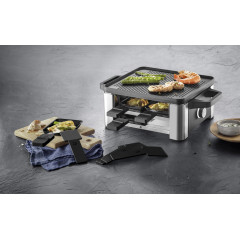 WMF LONO Raclette Schwarz, Silber