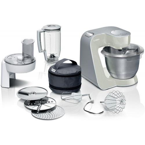 MUM58L20 Küchenmaschine mineral grau/silber