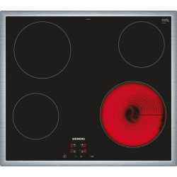Siemens ET645HE17 iQ100 Glaskeramik-Kochfeld, 60 cm, mit Rahmen aufliegend Siemens ET645HE17 iQ100 Glaskeramik-Kochfeld, 60 cm, mit Rahmen aufliegend