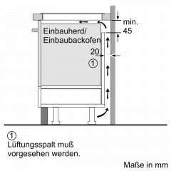 Siemens EX601LXC1E iQ700 Induktionskochfeld 60 cm Schwarz, flächenbündig (integriert)