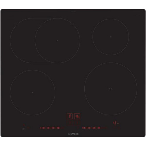 Siemens EH601LFC1E iQ300 Induktionskochfeld 60 cm Schwarz, flächenbündig (integriert)