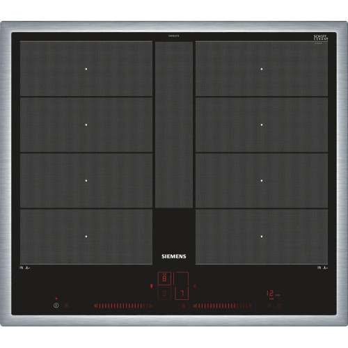 Siemens EX645LYC1E iQ700 Einbau-Induktionskochfeld autark 60cm Edelstahl-Rahmen