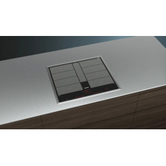 Siemens EX645LYC1E iQ700 Einbau-Induktionskochfeld autark 60cm Edelstahl-Rahmen