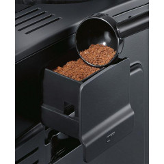 SIEMENS TE651509DE EQ6 plus s100 Kaffeevollautomat Diamond Titanium Metallic/Schwarz