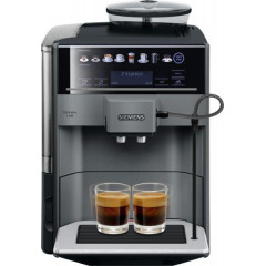 SIEMENS TE651509DE EQ6 plus s100 Kaffeevollautomat Diamond Titanium Metallic/Schwarz