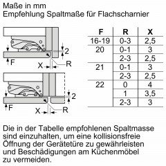 SIEMENS KI21RADD1 iQ500 Einbaukühlschrank (136 l, D, 874 mm hoch, Weiß)