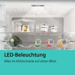 SIEMENS KI21RADD1 iQ500 Einbaukühlschrank (136 l, D, 874 mm hoch, Weiß)