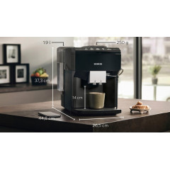 SIEMENS Kaffeevollautomat »EQ500 classic TP513D09, viele Kaffeespezialitäten, OneTouch-Funktion« intuitives Farbdisplay, automatische Dampfreinigung, schwarz