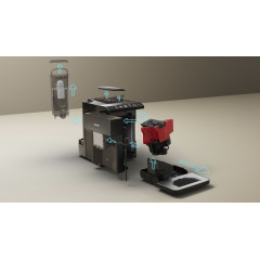 SIEMENS Kaffeevollautomat »EQ500 classic TP513D09, viele Kaffeespezialitäten, OneTouch-Funktion« intuitives Farbdisplay, automatische Dampfreinigung, schwarz