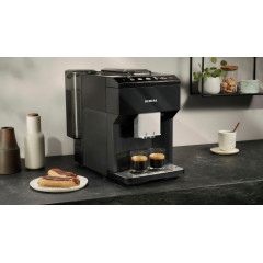 SIEMENS Kaffeevollautomat »EQ500 classic TP513D09, viele Kaffeespezialitäten, OneTouch-Funktion« intuitives Farbdisplay, automatische Dampfreinigung, schwarz