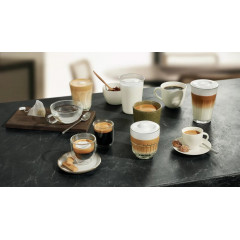 Siemens TQ513D01 EQ.500 integral Kaffeevollautomat Klavierlack/ Silber
