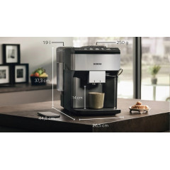 Siemens TP516DX3 EQ.500 classic connect Kaffeevollautomat edelstahl / schwarz