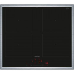Siemens ED645HQC1E iQ500 Induktionskochfeld 60 cm Schwarz, Mit Rahmen aufliegend Siemens ED645HQC1E iQ500 Induktionskochfeld 60 cm Schwarz, Mit Rahmen aufliegend