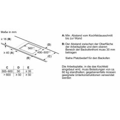 Siemens ED645HQC1E iQ500 Induktionskochfeld 60 cm Schwarz, Mit Rahmen aufliegend