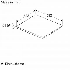 SIEMENS ED651HQB1E Induktionskochfeld (592 mm breit, 4 Kochzonen)