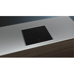 Siemens EH645HFB1E iQ300 Induktionskochfeld 60 cm Schwarz, Mit Rahmen aufliegend