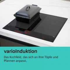 Siemens EX645HXC1E iQ700 Induktionskochfeld 60 cm Schwarz, Mit Rahmen aufliegend