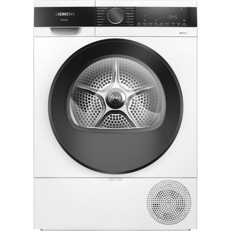 SIEMENS WQ33G2D41 Wärmepumpentrockner iQ500 (9,0 kg, Weiß)