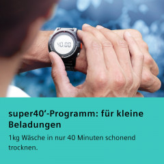 SIEMENS Wärmepumpentrockner »WQ33G2D01« 4 Jahre Garantie iQ500 Einfache Reinigung dank easyClean-Filter, Outdoor-Programm
