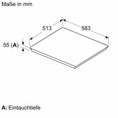NEFF T56STF1L0 Induktionskochfeld (583 mm breit, 4 Kochzonen)