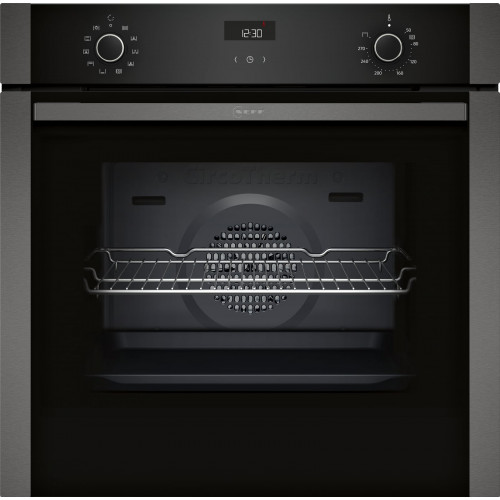 NEFF Backofen N 50 »B1ACE2AG3« mit EasyClean® CircoTherm® Heißluftsystem ermöglicht optimale Garergebnisse