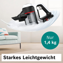 BOSCH BCS611AM Unlimited 6 Stielsauger, Akkubetrieb, 18 Volt