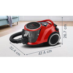 BOSCH BGC41Pet Serie 6 ProAnimal Staubsauger, maximale Leistung: 750 Watt