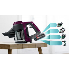 BOSCH BCS6111P Stielsauger, Akkubetrieb, 18 Volt